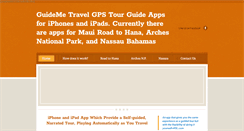 Desktop Screenshot of guidemetravel.com